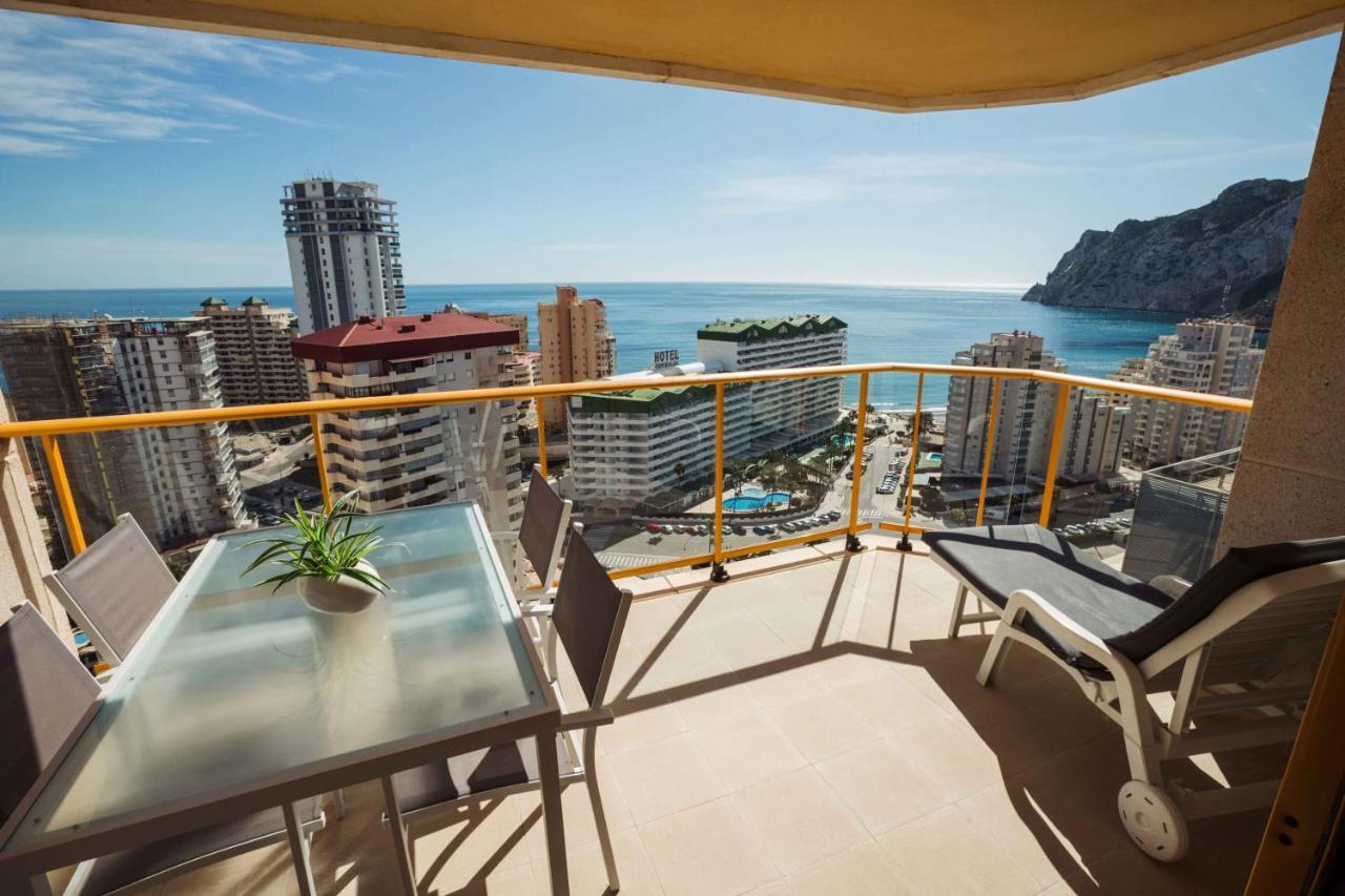Ferienwohnung En La Playa. Planta 19. Vistas Espectaculares. 2 Terrazas. Calp Exterior foto