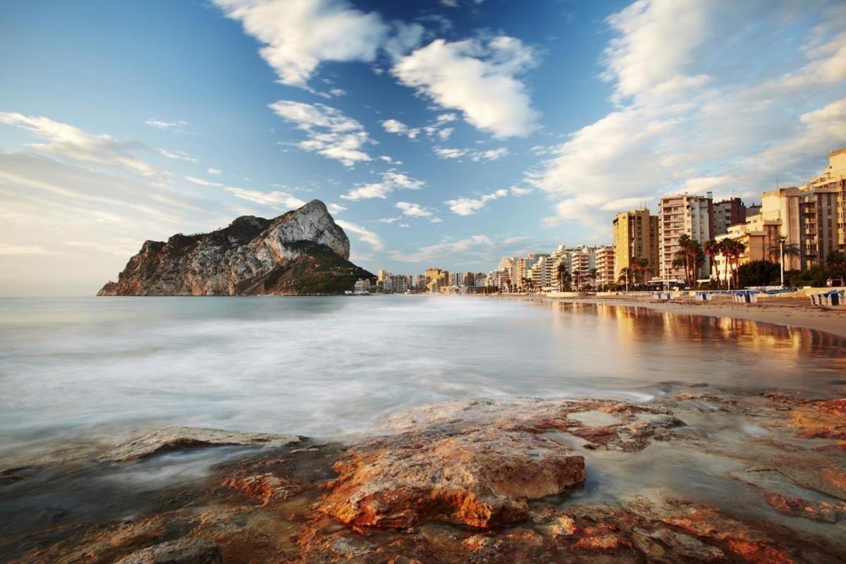 Ferienwohnung En La Playa. Planta 19. Vistas Espectaculares. 2 Terrazas. Calp Exterior foto