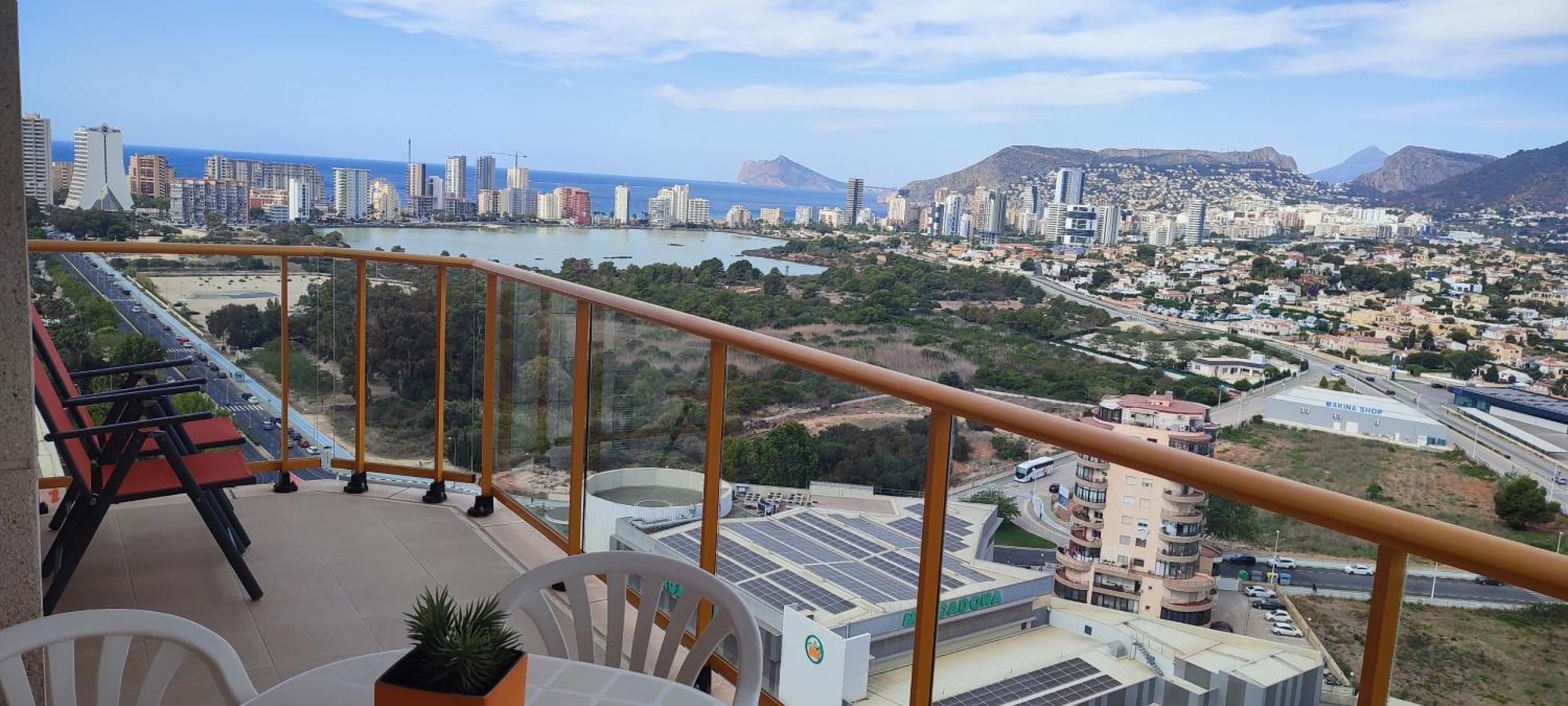 Ferienwohnung En La Playa. Planta 19. Vistas Espectaculares. 2 Terrazas. Calp Exterior foto